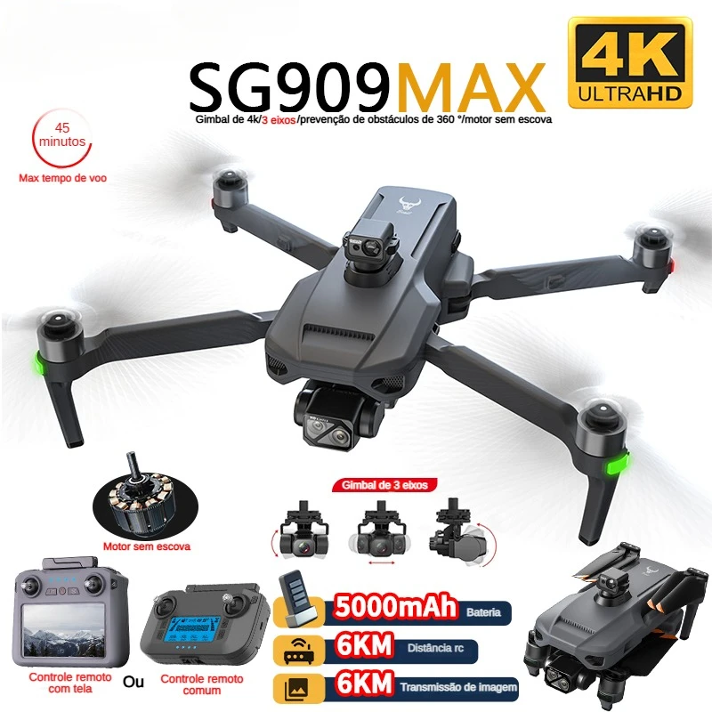 Drone Racing Camera - ZLL SG909 SG909MAX Professionele drone met