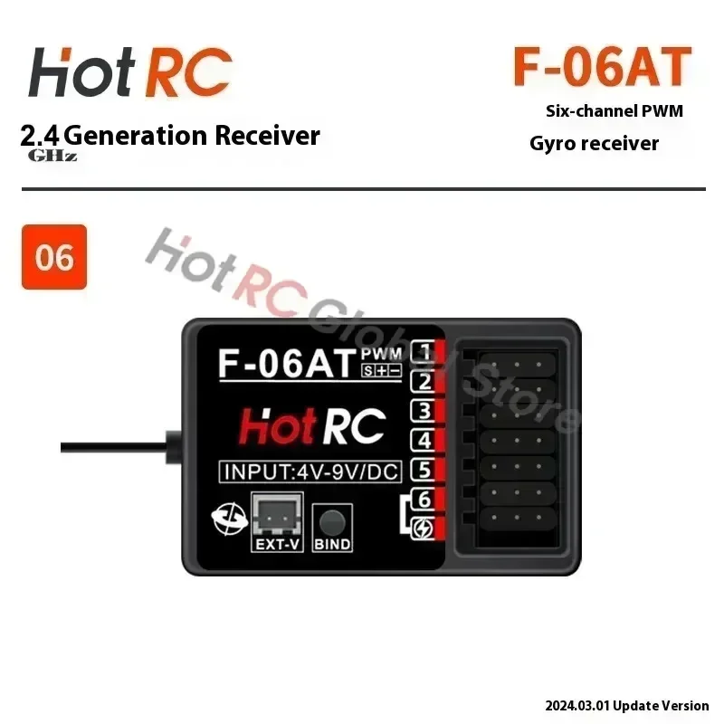 HOTRC 2.4Ghz 4/6/8 Kanaals F-0 - Drone Racing Receiver recensie en prijs