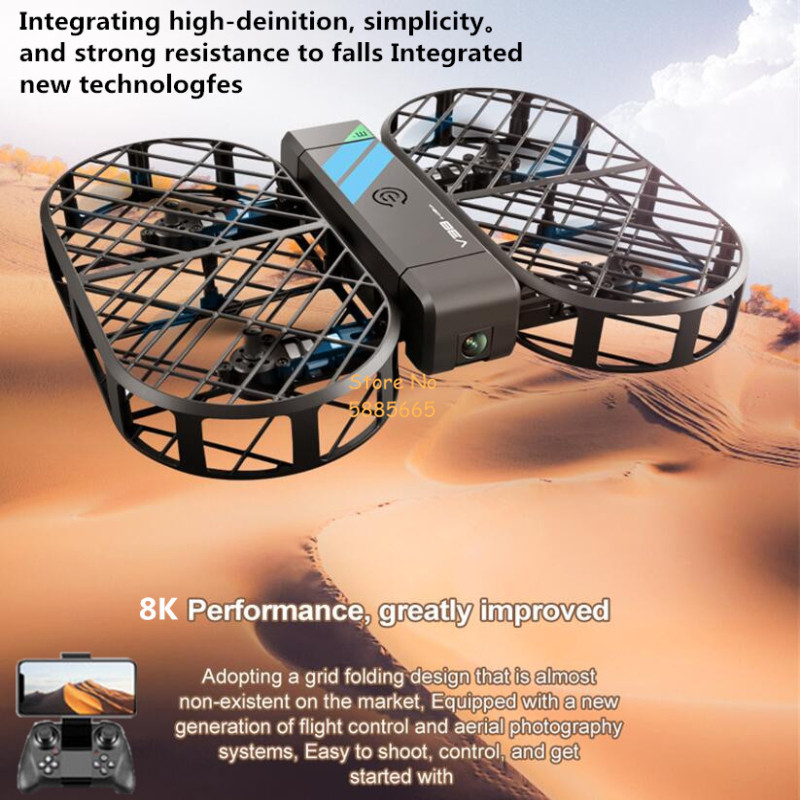 8K HD-camera 360° °   Bescherm - Drone Racing Camera recensie en prijs