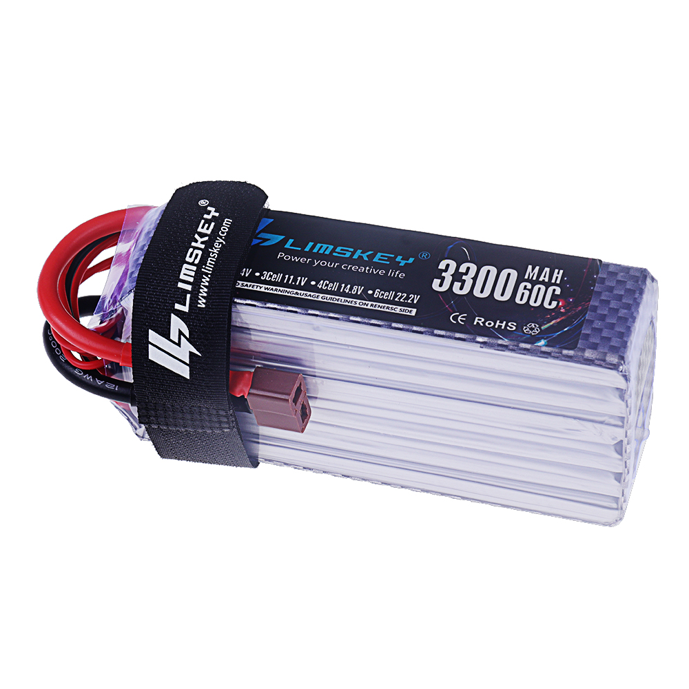 Gloednieuwe 3300mAh 22.2V 60C  - Drone Racing Battery recensie en prijs