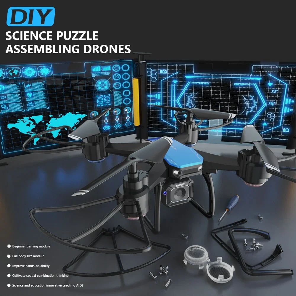 JJRC H108 DIY-onderwijsassembl - Drone Racing Camera recensie en prijs